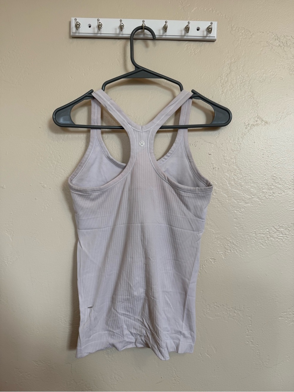 lululemon athletica Light Lavender Ribbed Racerback Tank Top